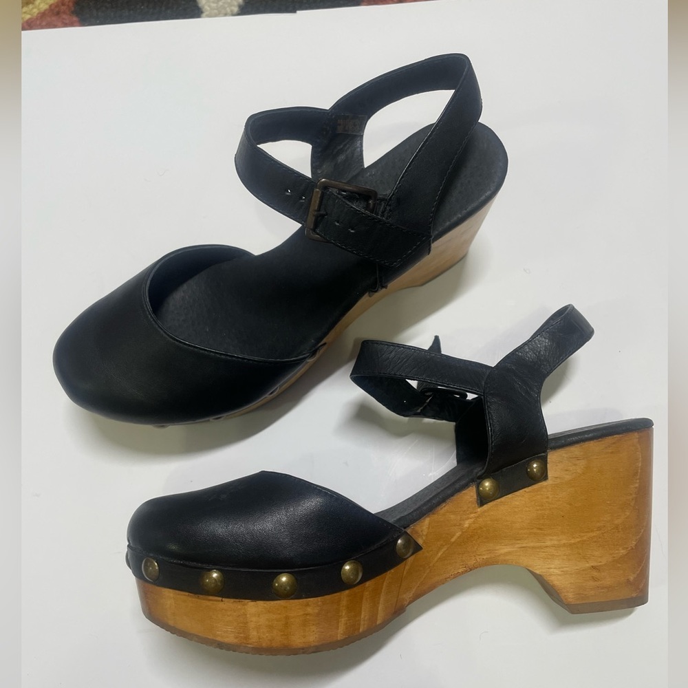 Cordani Black Clogs 9.5 - Picture 11 of 13